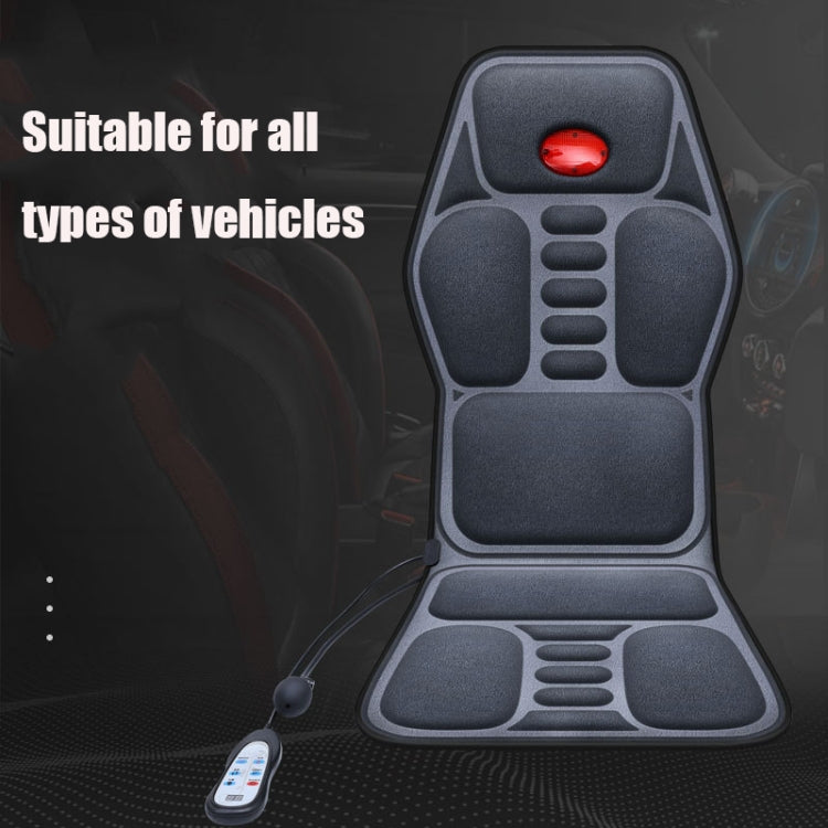 YJ-308 車載按摩器頸椎頸部腰部汽車家用加熱全身多功能按摩墊