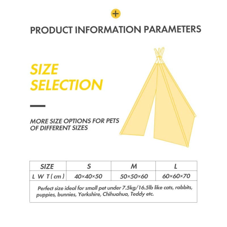 純白寵物帳篷窩中小型犬貓可摺疊遊戲屋