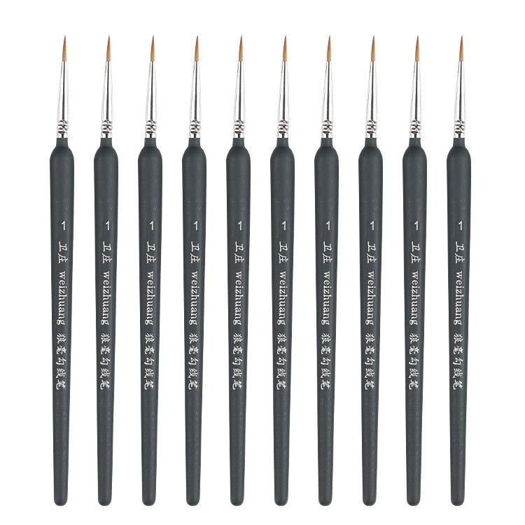 衛庄勾線筆繪畫手繪水彩狼毫勾線筆畫畫描邊細線毛筆