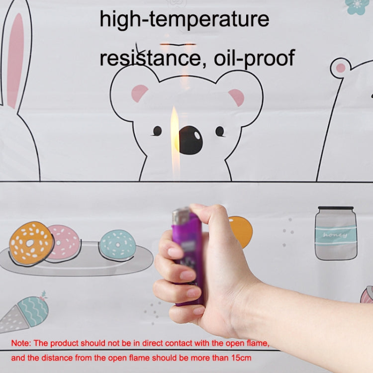 5個一賣 廚房櫃灶台油煙機防油貼紙自粘牆紙