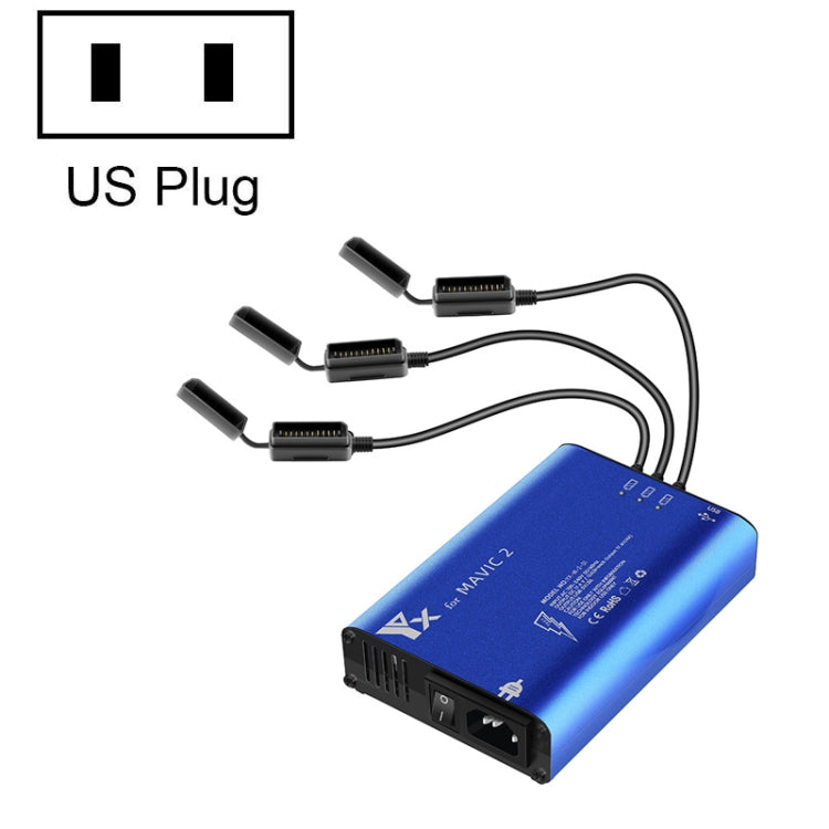 YX 適用於大疆MAVIC2 御2鋁合金充電器帶開關