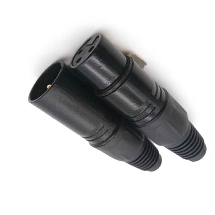 10個賣 鍍金頭 話筒插頭卡農公母頭卡龍頭