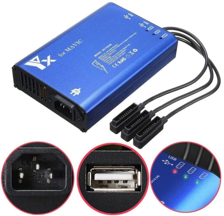 適用於大疆MAVIC pro 御鋁合金5l充電器
