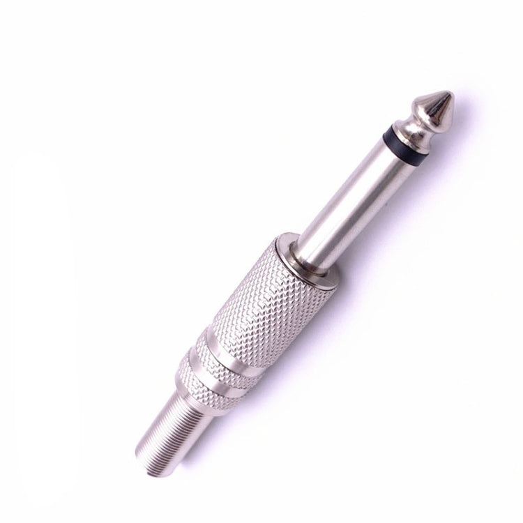 40個賣 單聲道音頻插頭話筒大二芯6.35毫米插頭