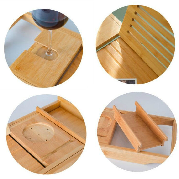 多功能伸縮置物架 衛生間泡澡平板手機支架浴室浴盆浴桶支架