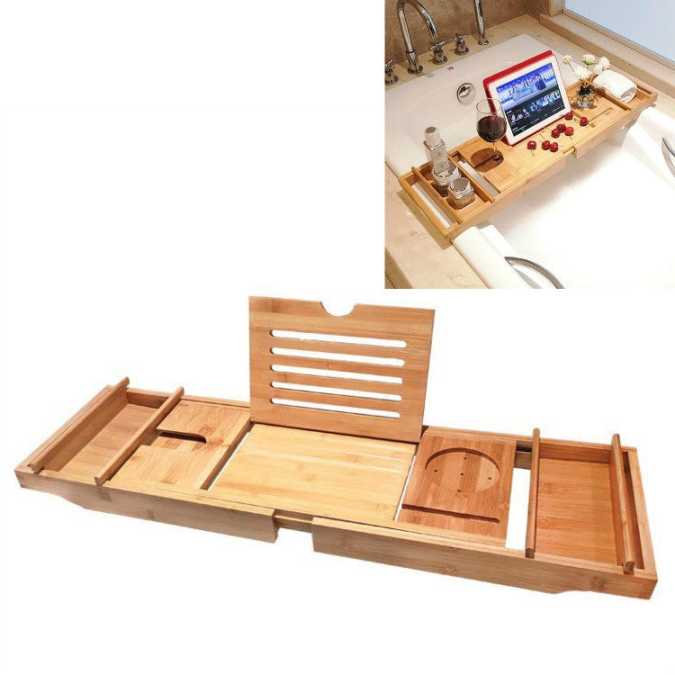 多功能伸縮置物架 衛生間泡澡平板手機支架浴室浴盆浴桶支架