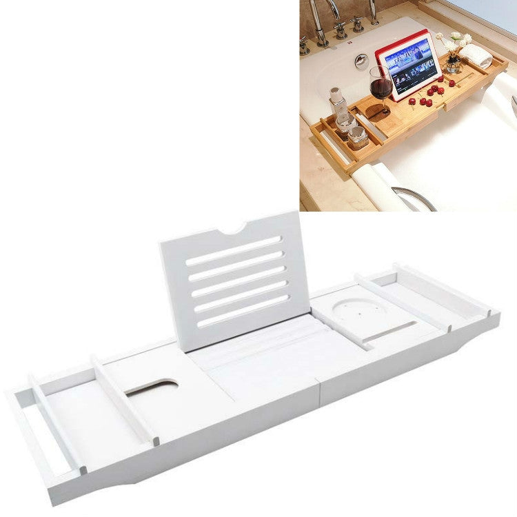 多功能伸縮置物架 衛生間泡澡平板手機支架浴室浴盆浴桶支架