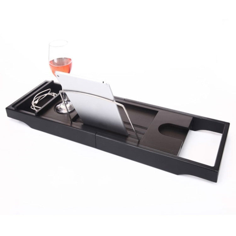 浴室多功能伸縮浴缸置物板