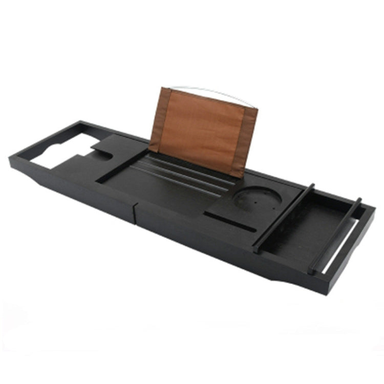 浴室多功能伸縮浴缸置物板