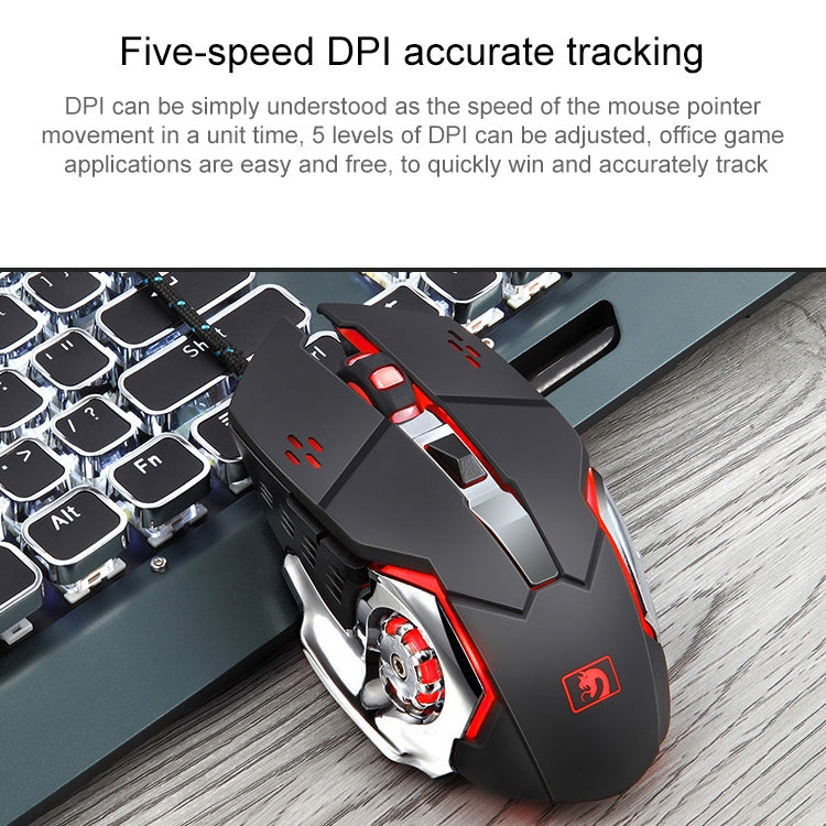 新盟618 網吧遊戲机械手感鍵盤鼠標套裝，線長1.6米