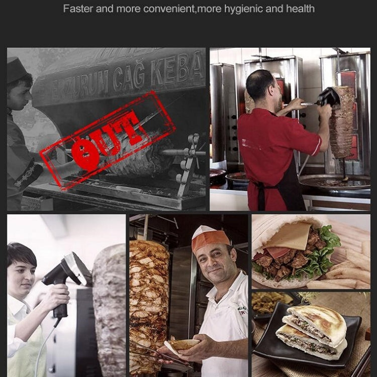 電動烤肉切片機充電手持烤肉切片刀 歐規