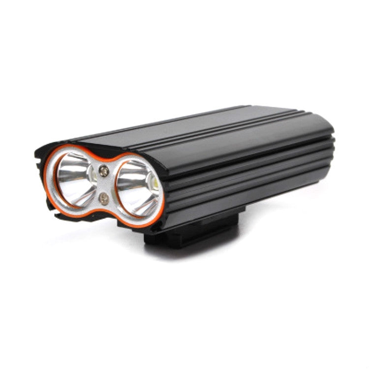 自行車前燈USB充電T6騎行照明燈防水山地自行車燈