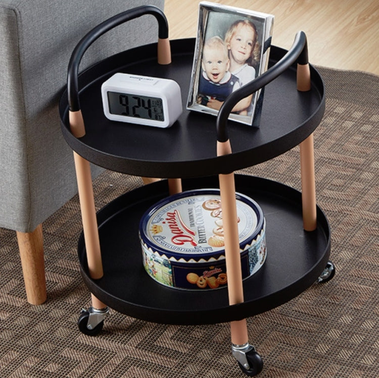 奢華移動手推車簡約廚房客廳置物茶具架