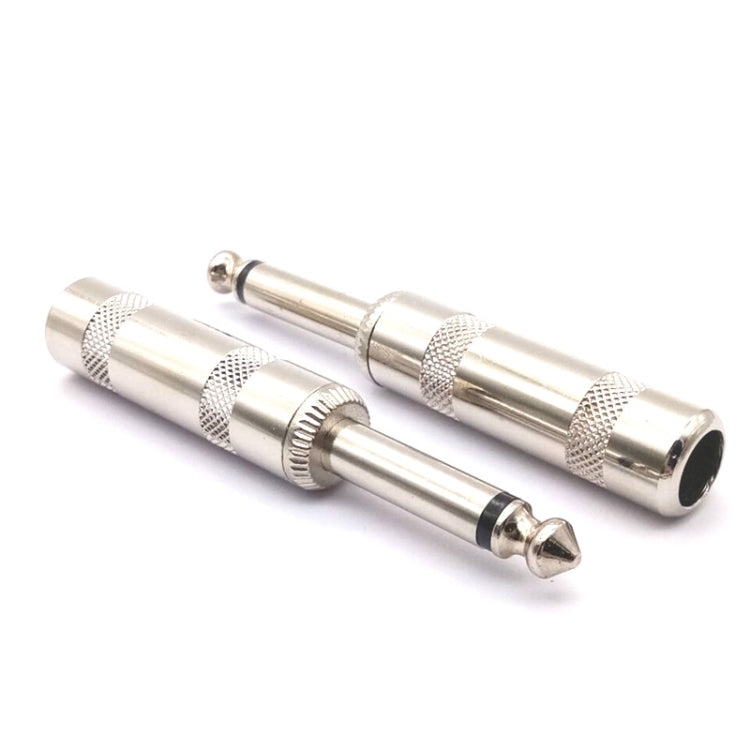 10個賣 6.35毫米兩芯音頻焊接單聲道調音台話筒音箱插頭