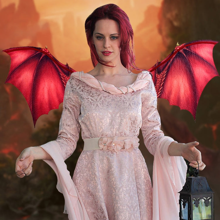 萬聖節狂歡節成人裝飾無紡布龍翅膀Cosplay翅膀道具