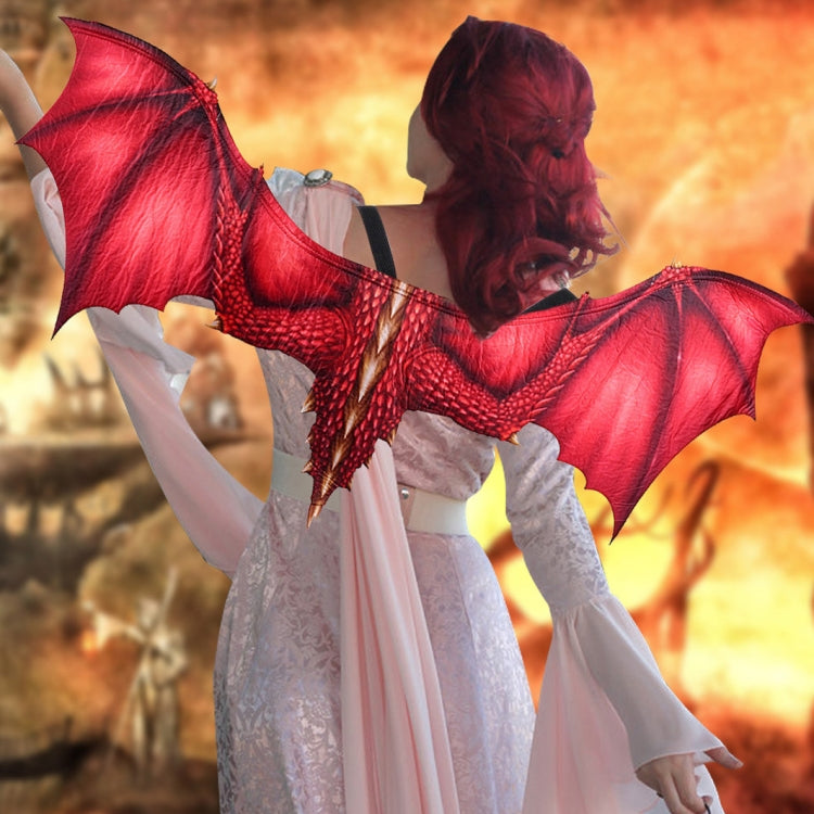 萬聖節狂歡節成人裝飾無紡布龍翅膀Cosplay翅膀道具