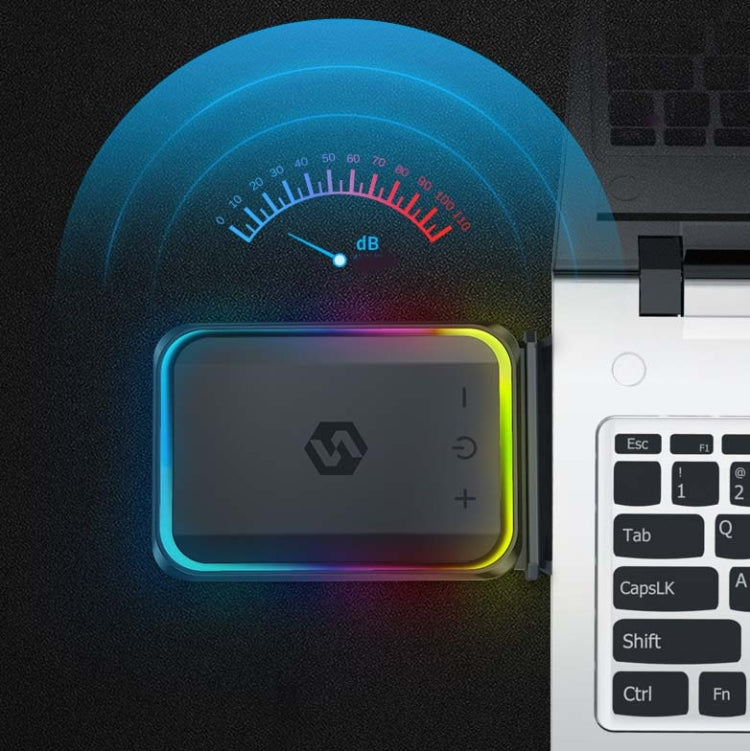 索皇 電腦筆記本抽風式散熱器側吸風扇機 適用於聯想/華碩/戴爾筆記本電腦