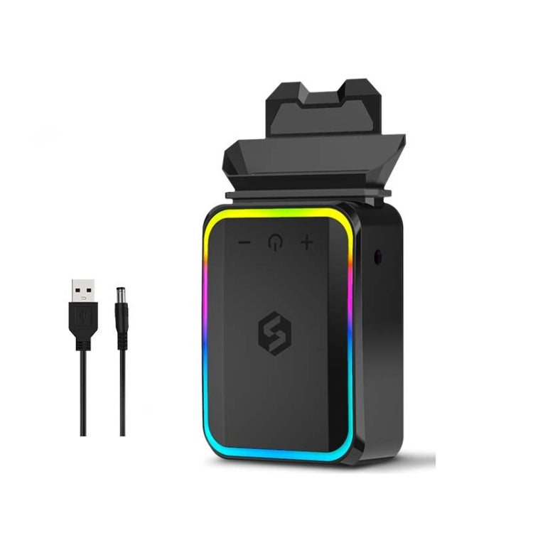 索皇 電腦筆記本抽風式散熱器側吸風扇機 適用於聯想/華碩/戴爾筆記本電腦