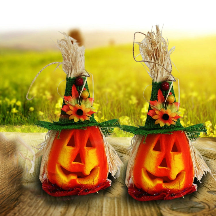 萬聖節南瓜燈鏤空發光泡沫酒吧裝飾