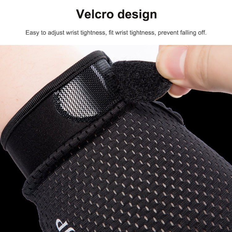 HSLEJP 戶外運動透氣手套觸屏防滑騎行全指手套