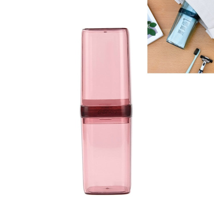 旅行牙刷盒便攜式情侶款套裝漱口杯