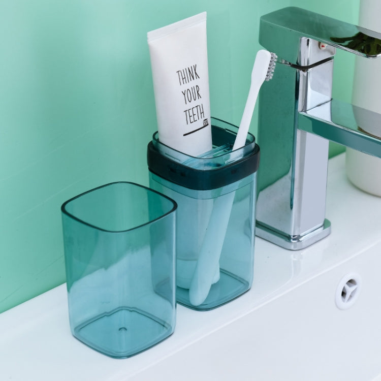 旅行牙刷盒便攜式情侶款套裝漱口杯