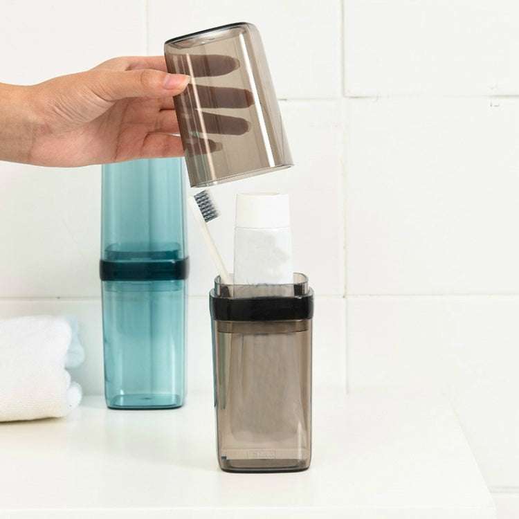 旅行牙刷盒便攜式情侶款套裝漱口杯