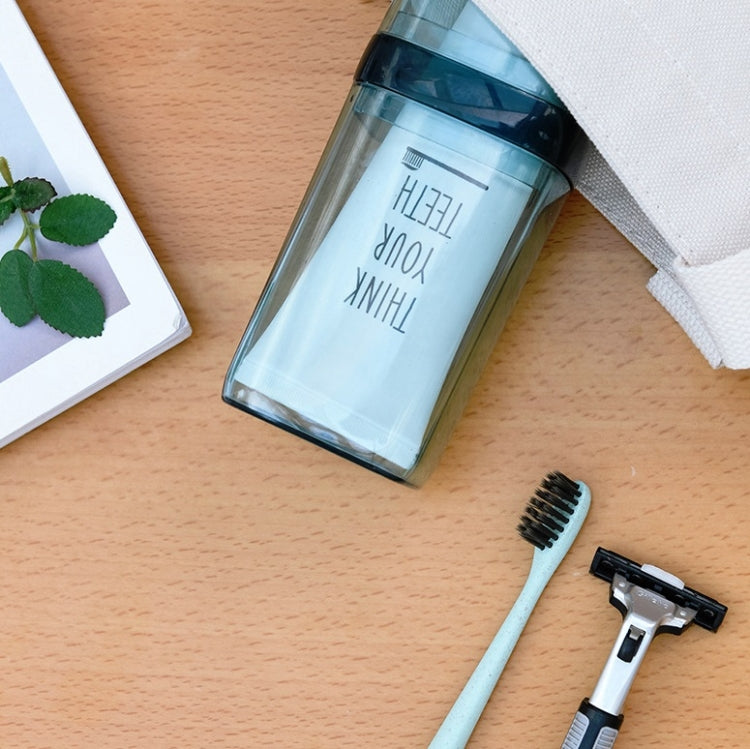旅行牙刷盒便攜式情侶款套裝漱口杯