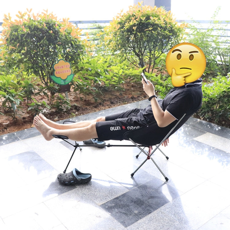 戶外沙灘椅鋁合金超輕野營燒烤釣魚便攜摺疊靠背椅