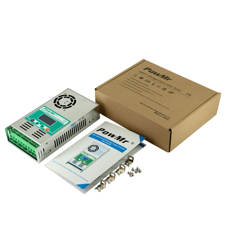 PowMr 太陽能充放電控制器帶風扇