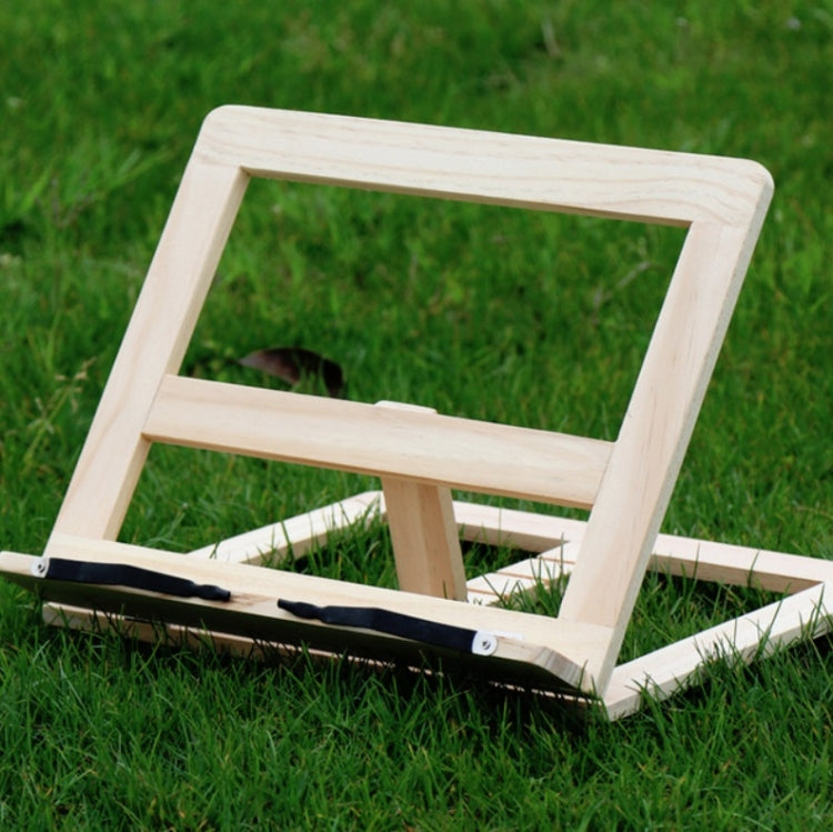 木質閱讀架兒童筆記本支架防近視書立