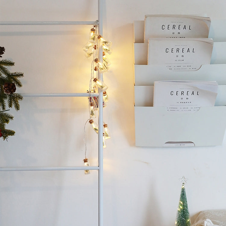 2米20燈LED聖誕燈串聖誕鈴鐺圓球裝飾燈