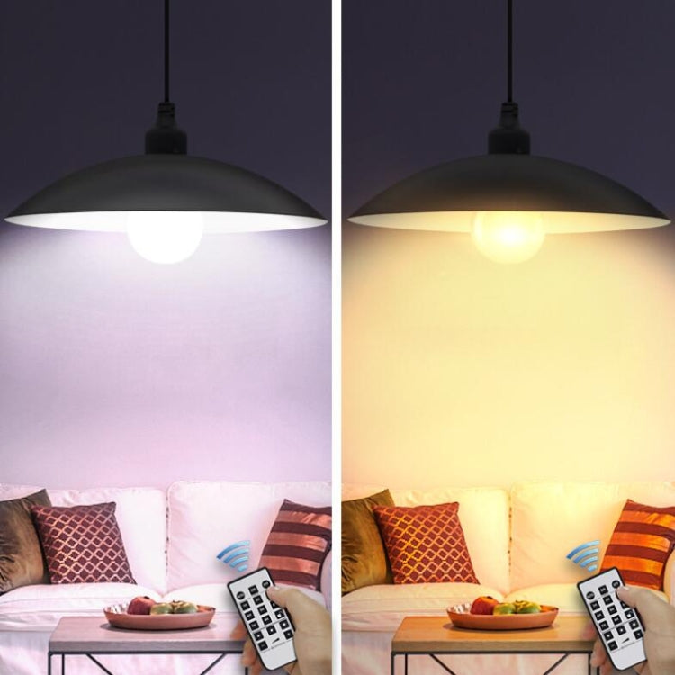 太陽能庭院壁燈戶外防水吊燈 雙光色智能遙控路燈