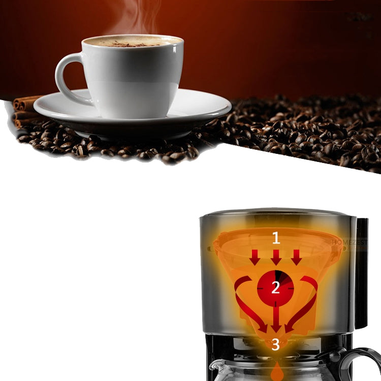 HOMEZEST 家用小型咖啡機 全自動便攜滴漏式現磨咖啡機