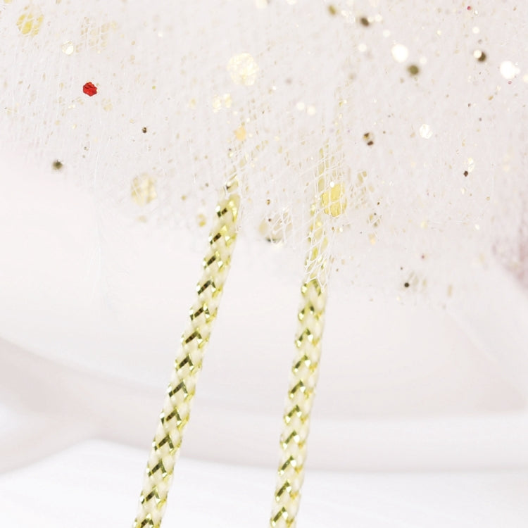 4個賣 聖誕節毛絨網紗亮片天使吊飾兒童娃娃禮物聖誕樹掛件