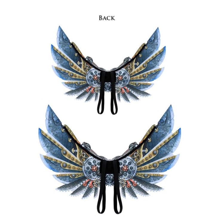 萬聖節狂歡節裝扮成人兒童机械朋克裝飾翅膀