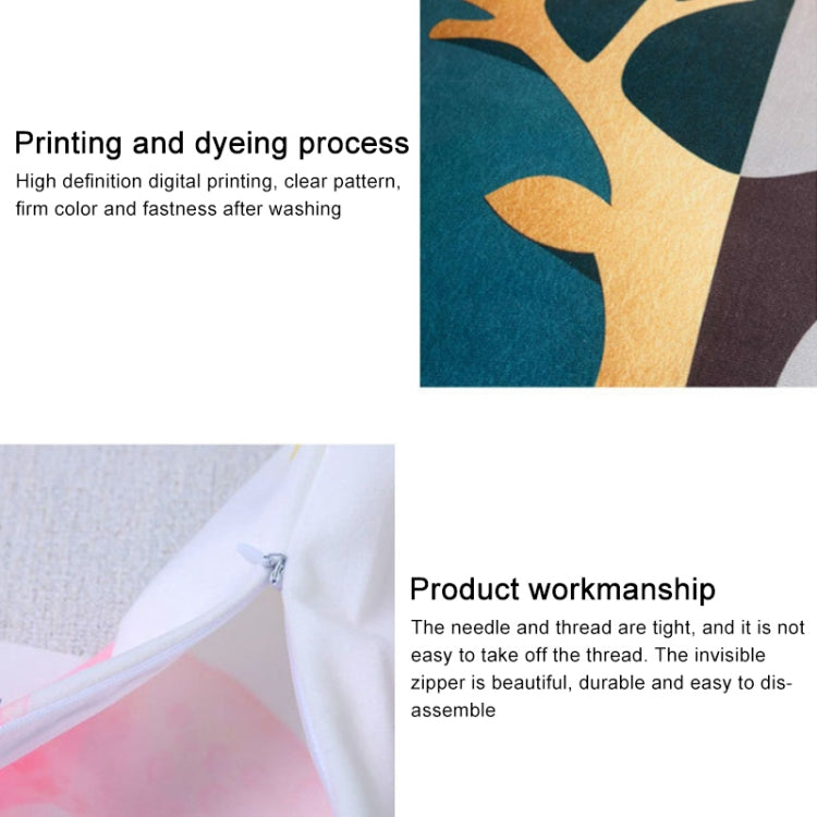 2個一賣 萬聖節南瓜短毛絨超柔枕套 不含枕芯