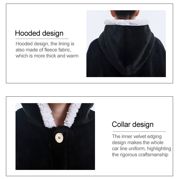 法蘭絨純色柔軟保暖披肩毛毯