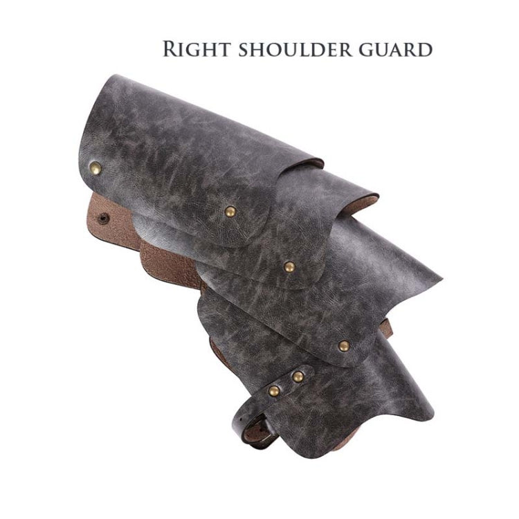 萬聖節狂歡節舞台道具 成人PU皮革武士Cosplay盔甲