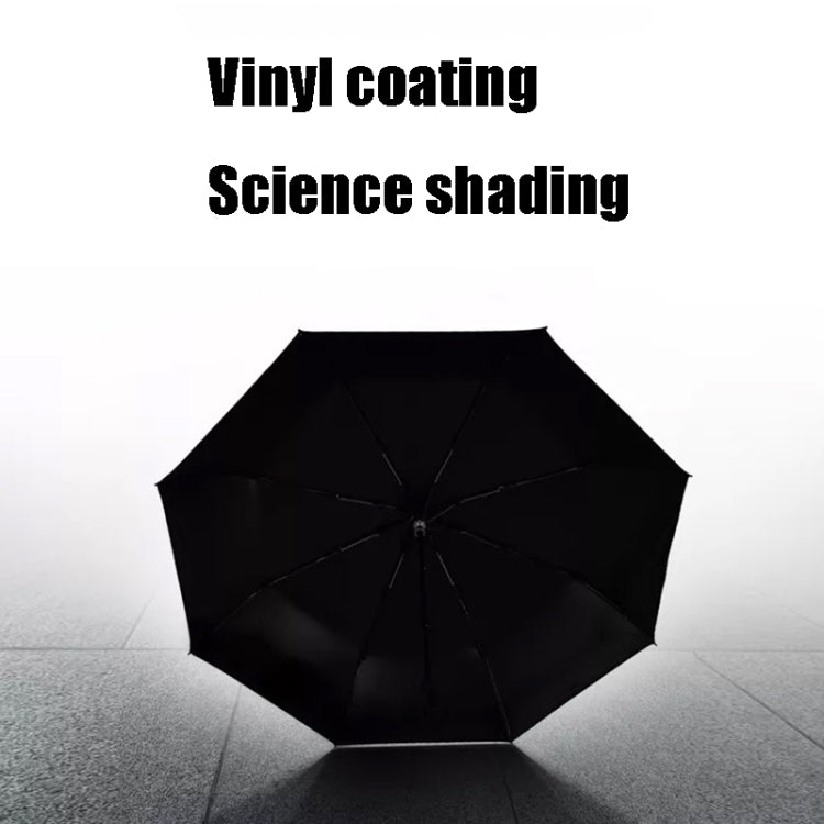 小清新黑膠摺疊卡通森系晴雨兩用傘