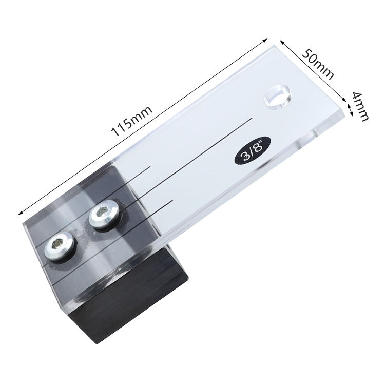 4件/套 賣木工開孔定位器木工專用套孔夾具小型垂直打孔鑽孔定位工具