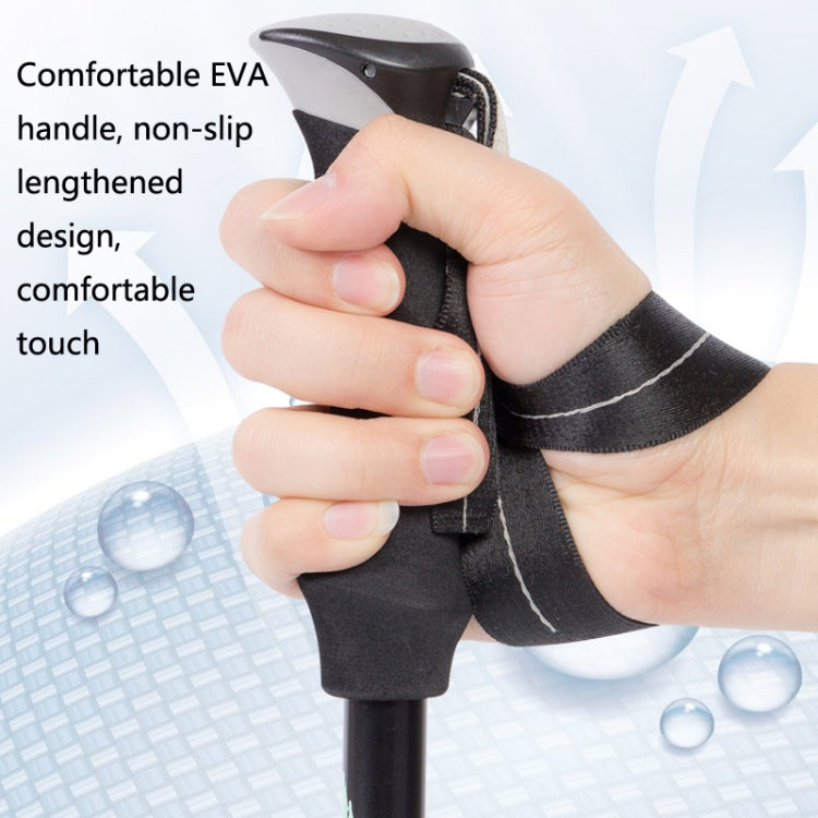 TANERDD TR-D0001 登山杖鋁合金摺疊戶外手扙徒步爬山拐棍