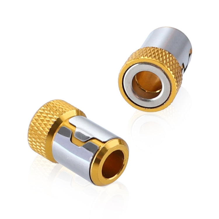 10件賣 批頭磁環螺絲刀頭加磁器通用磁圈鋼套 顏色隨機發貨