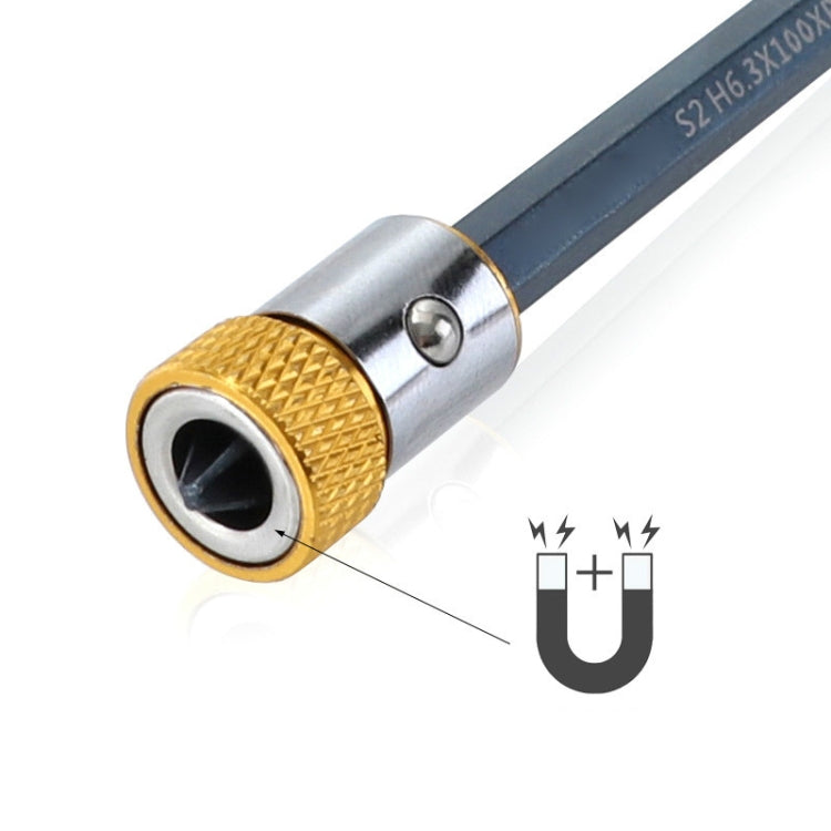 10件賣 批頭磁環螺絲刀頭加磁器通用磁圈鋼套 顏色隨機發貨