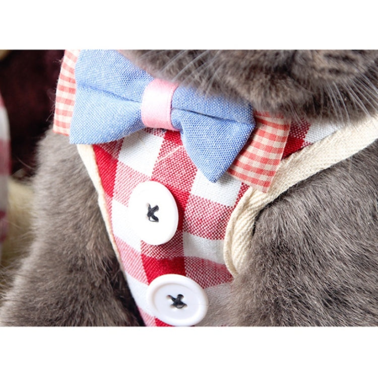 寵物牽引繩胸背帶防掙脫背心式小型犬溜繩