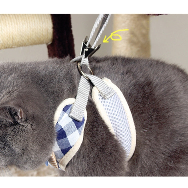 寵物牽引繩胸背帶防掙脫背心式小型犬溜繩