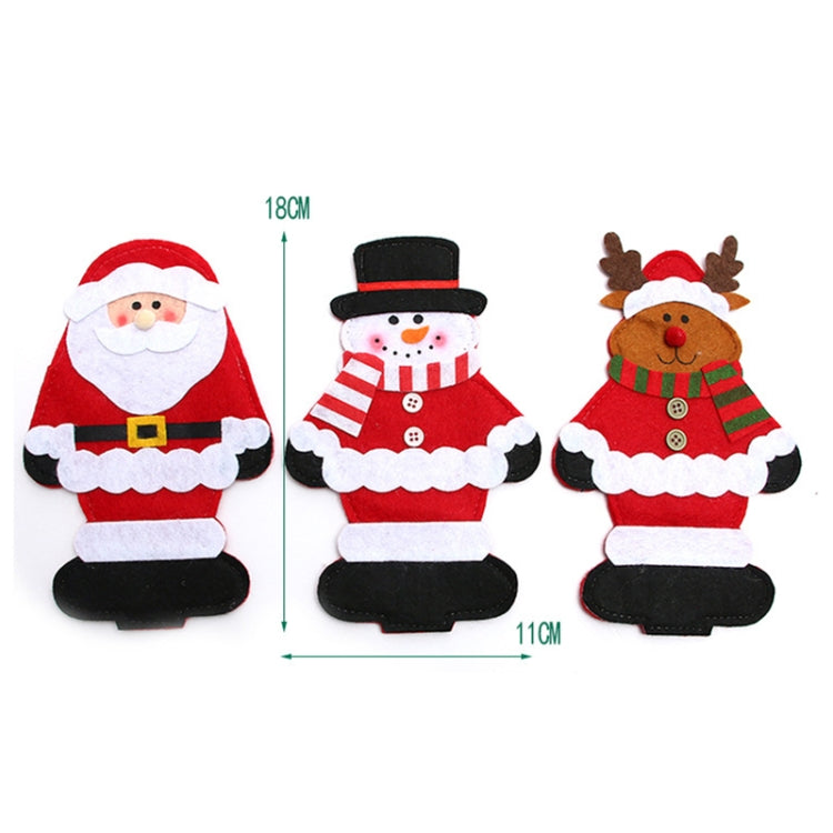 聖誕節刀叉套聖誕節裝飾用品