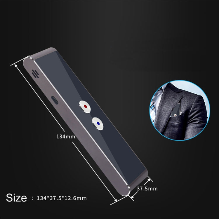 T8 口袋語言翻譯語音30種語言雙向實時對講便攜式翻譯器用於個人學習旅行