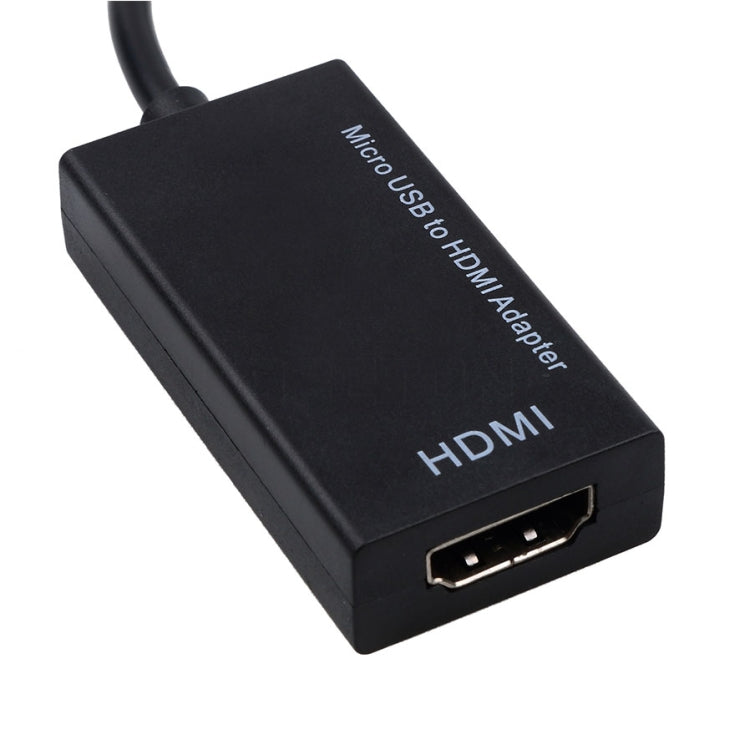Micro USB轉HDMI母頭適配器電纜1080P HD適用於MHL設備HDTV適配器適