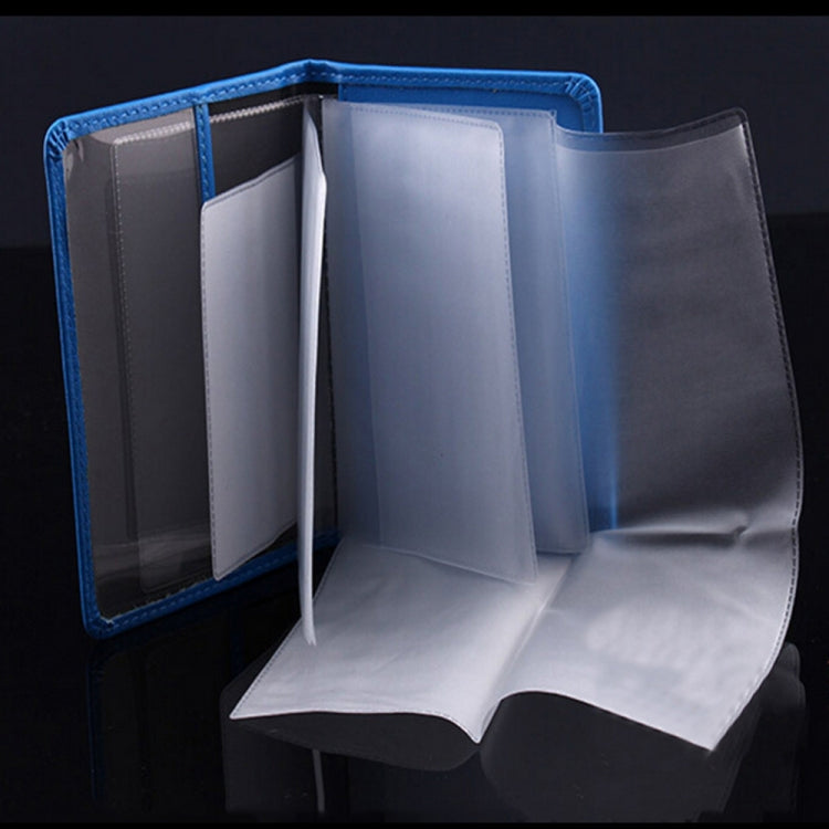 俄語汽車駕駛執照袋PU皮革封面的汽車駕駛證件卡信用持有人錢包錢包